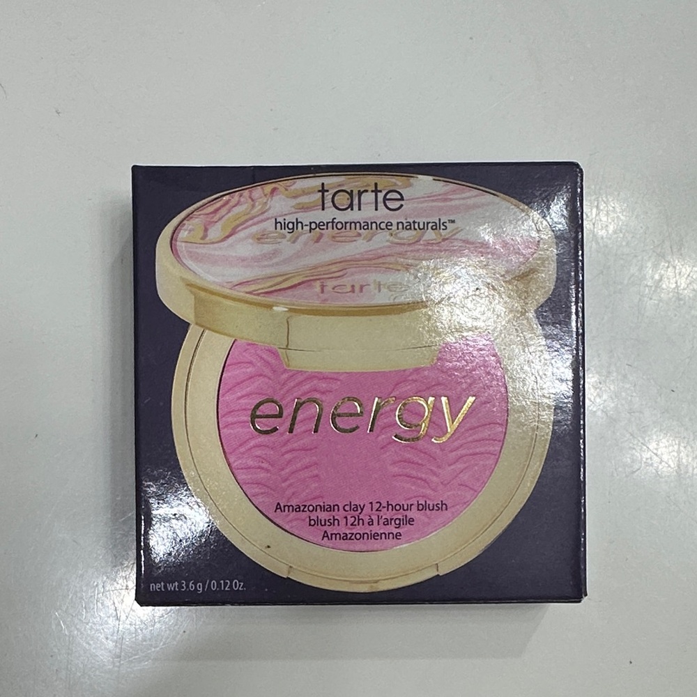 tarte Energy Amazonian Clay Blush — Bright Pink